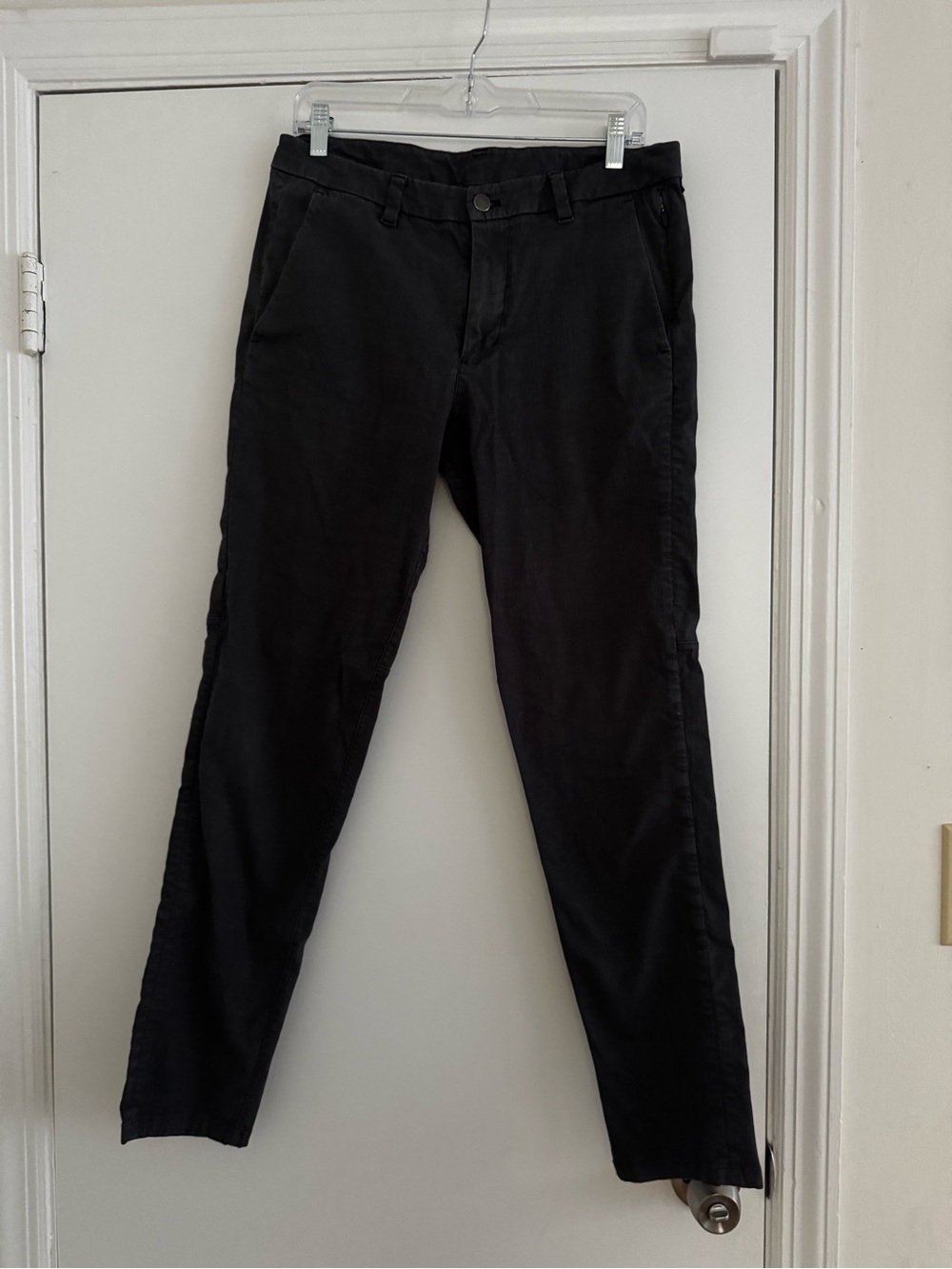 Lululemon Mens ABC Classic Trousers Black Size 32